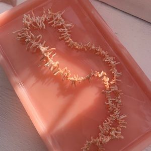 Vintage Pink Coral Necklace